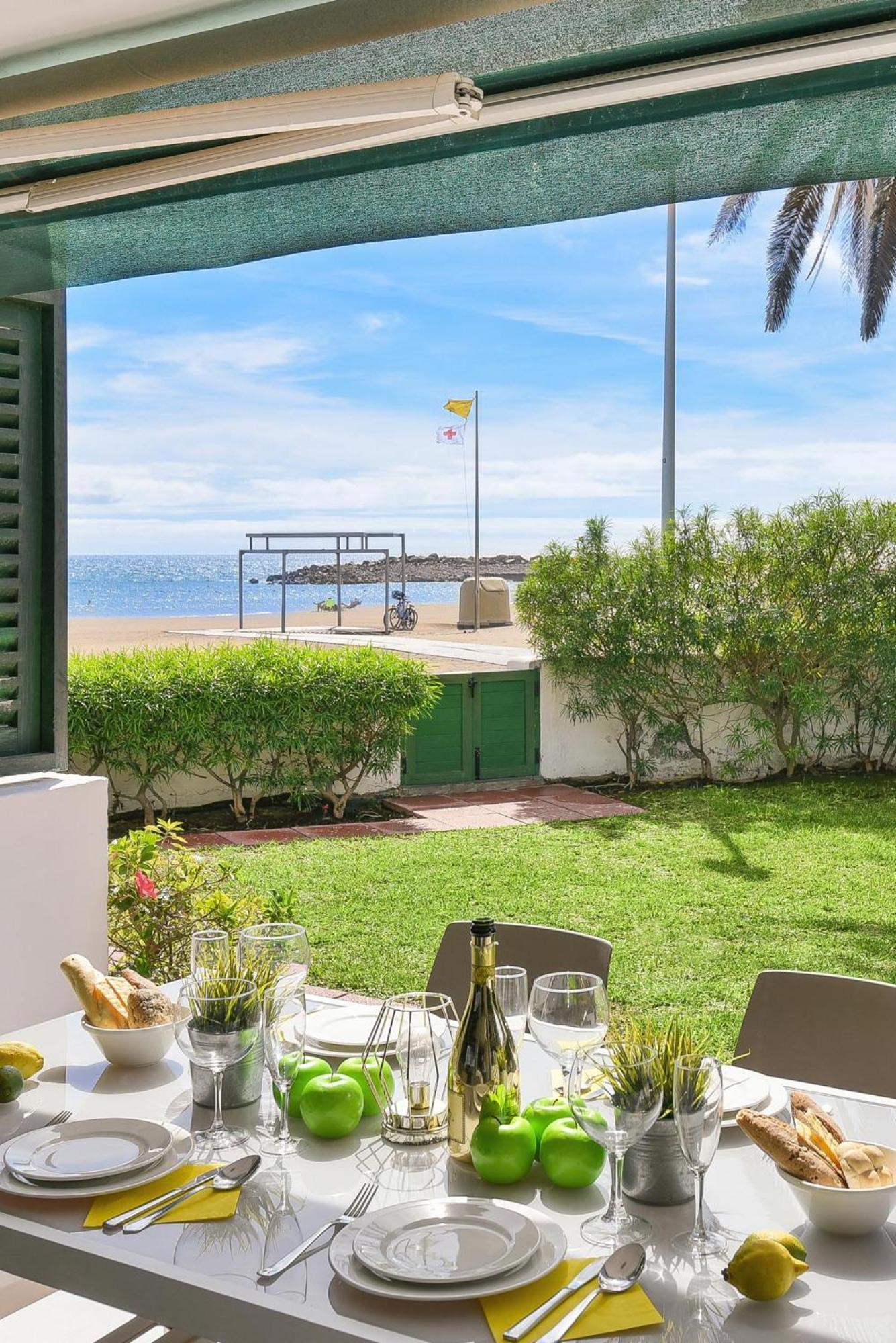 Beachfront Apartment Las Burras Mra 02 San Agustin  Luaran gambar